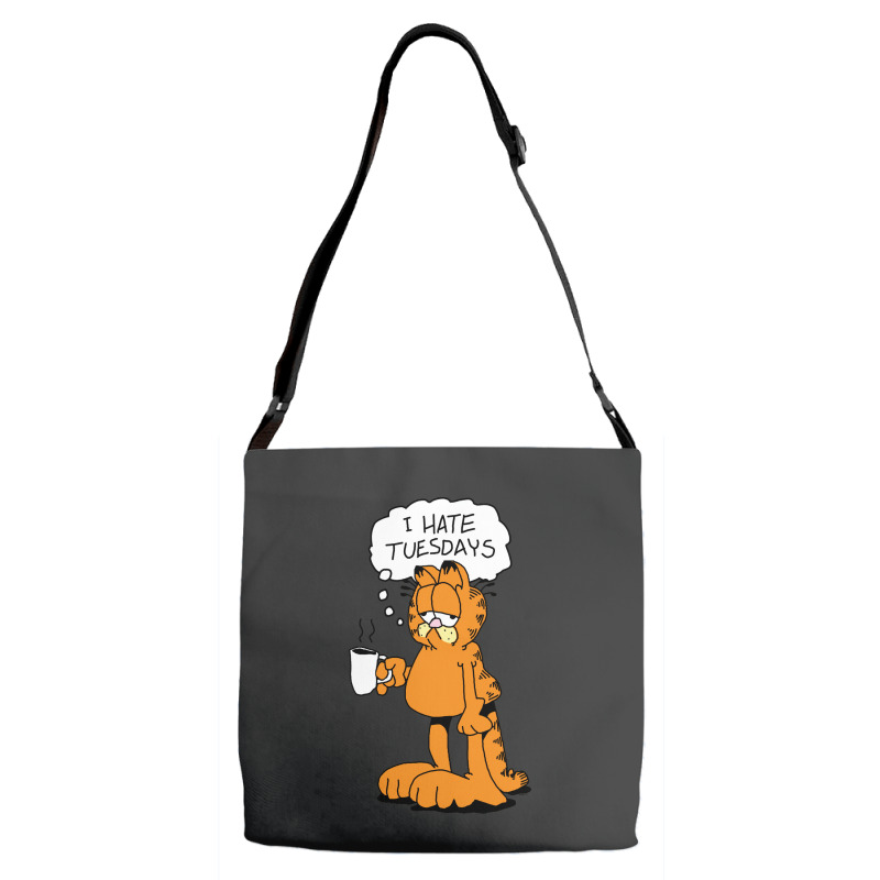 Grafield   I Hate Tuesdays Adjustable Strap Totes | Artistshot