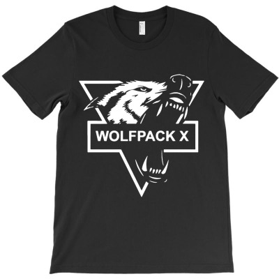 Wolf Face Logo T-shirt Designed By Warning