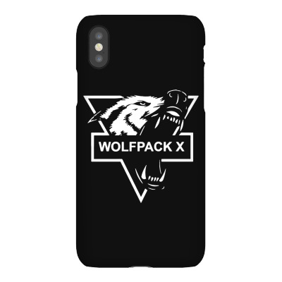 Wolf Face Logo Iphonex Case Designed By Warning