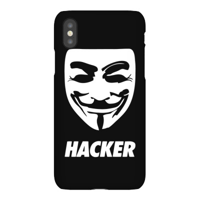 Hacker Cool Mask Iphonex Case Designed By Warning