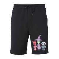 Lock Shock Barrel Nightmare Before Christmas Fleece Short | Artistshot