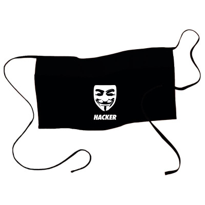 Hacker Cool Mask Waist Apron Designed By Warning