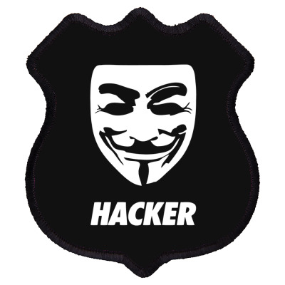 Hacker Cool Mask Shield Patch Designed By Warning