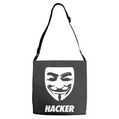Hacker Cool Mask Adjustable Strap Totes Designed By Warning