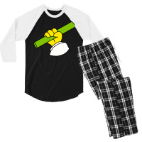 Inanimate Carbon Rod Men's 3/4 Sleeve Pajama Set | Artistshot