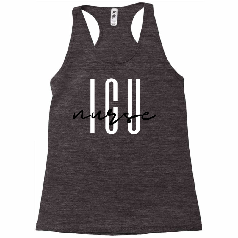 Icu Nurse Intensive Care Unit Registered Nurse Sweatshirt Racerback Tank | Artistshot