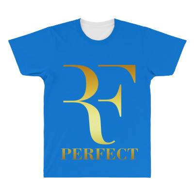 Logo Rf All Over Men's T-shirt Designed By Warning
