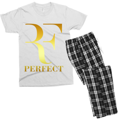 Logo Rf Men's T-shirt Pajama Set Designed By Warning