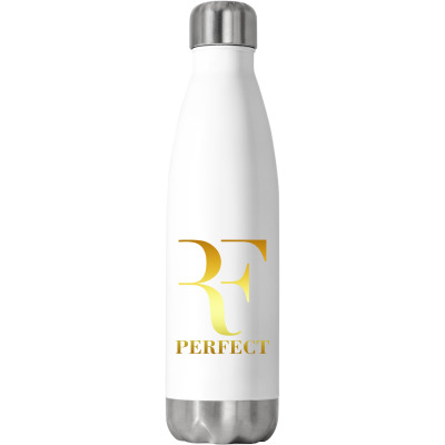 Logo Rf Stainless Steel Water Bottle Designed By Warning