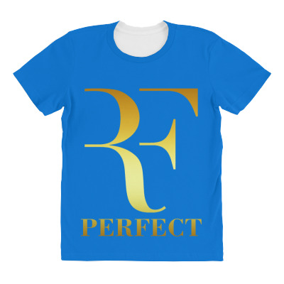 Logo Rf All Over Women's T-shirt Designed By Warning