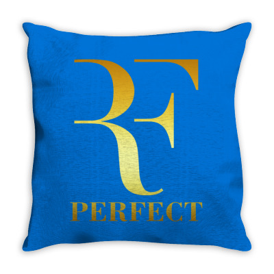 Logo Rf Throw Pillow Designed By Warning