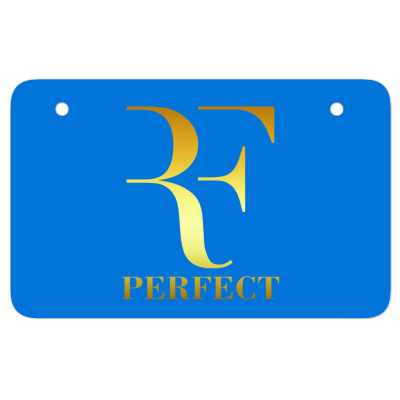 Logo Rf Atv License Plate Designed By Warning