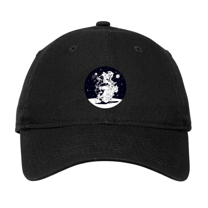 Trending Castle In A Starry Night Adjustable Cap by Karyn Love | Artistshot