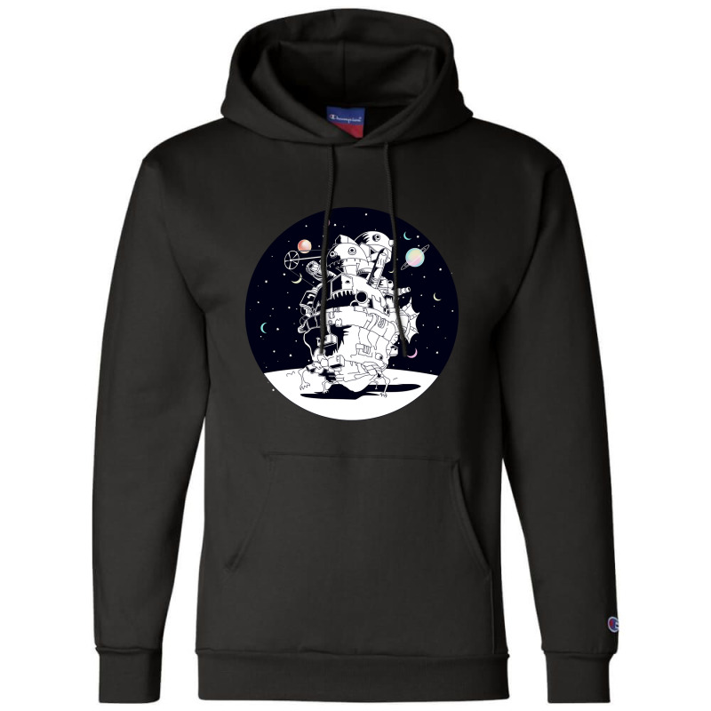 Trending Castle In A Starry Night Champion Hoodie | Artistshot