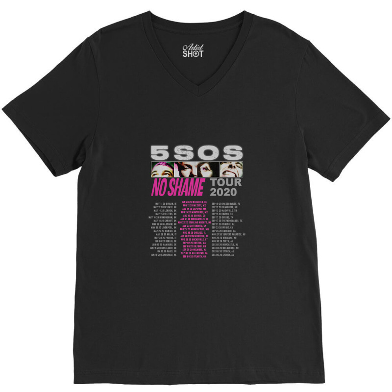 Michael Clifford Ashton Irwin (2) V-Neck Tee by tulibudeg880814 | Artistshot