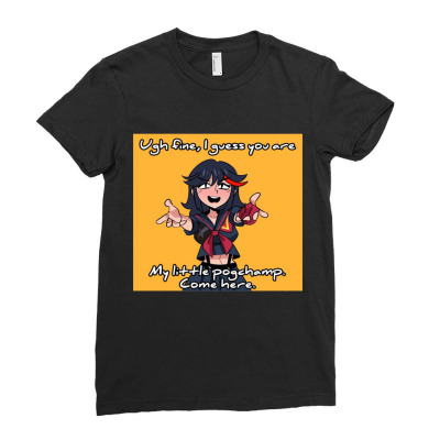 My Little Ladies Fitted T-shirt Designed By Warning