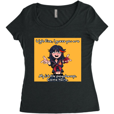 My Little Women's Triblend Scoop T-shirt Designed By Warning