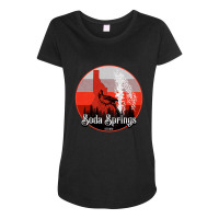 Trending Go Cards! - Soda Springs, Idaho Maternity Scoop Neck T-shirt | Artistshot