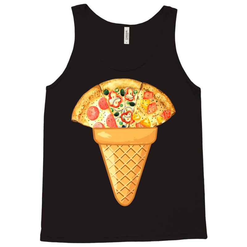 Pizza Ice Cream Fast Food And Ice Cream Collection Tank Top | Artistshot