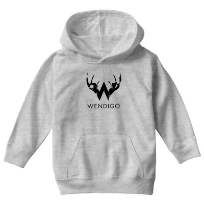 Horn Logo Youth Hoodie Designed By Warning