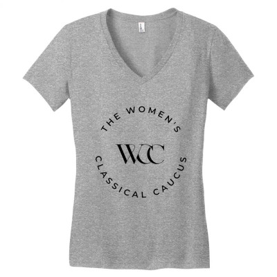 Women Wcc Original Women's V-neck T-shirt Designed By Warning