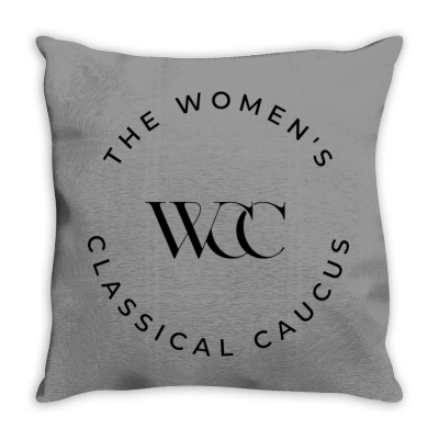 Women Wcc Original Throw Pillow Designed By Warning