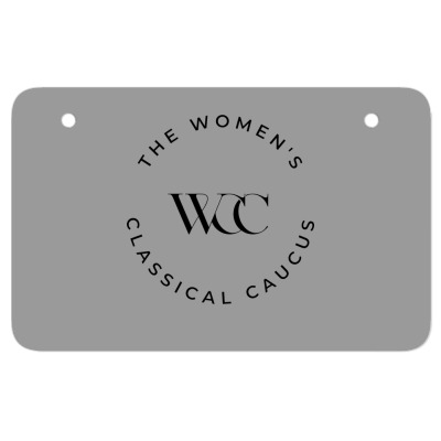 Women Wcc Original Atv License Plate Designed By Warning