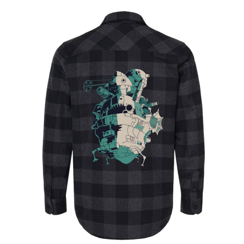 Limited Edition Howl S Moving Castle-prglk Flannel Shirt by Karyn Love | Artistshot