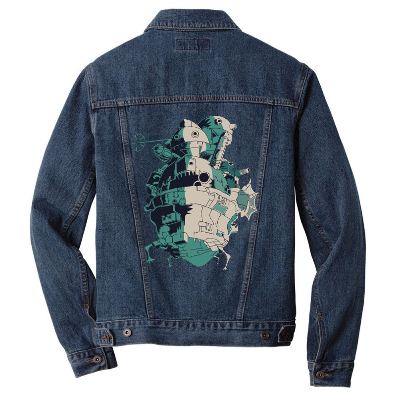 Limited Edition Howl S Moving Castle-prglk Men Denim Jacket by Karyn Love | Artistshot