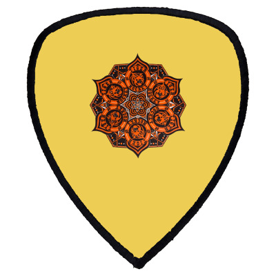 Tigers Mandala Logo Shield S Patch Designed By Warning