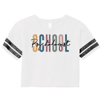 School Psychologist Rainbow Psychology Teacher Gift Women T Shirt Scorecard Crop Tee | Artistshot