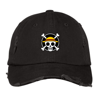 Pirate Anime Story Vintage Cap Designed By Warning