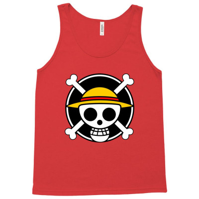 Pirate Anime Story Tank Top Designed By Warning