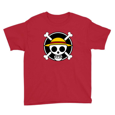 Pirate Anime Story Youth Tee Designed By Warning