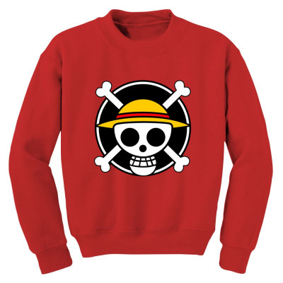 Pirate Anime Story Youth Sweatshirt Designed By Warning