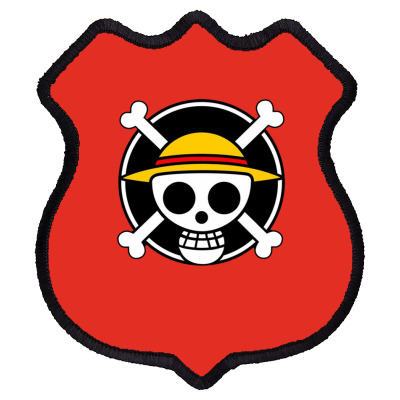 Pirate Anime Story Shield Patch Designed By Warning