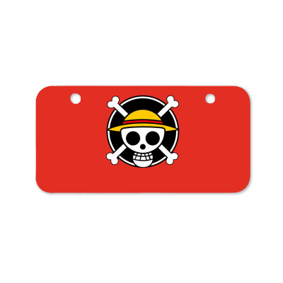 Pirate Anime Story Bicycle License Plate Designed By Warning