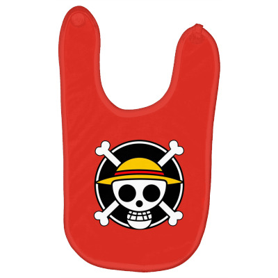 Pirate Anime Story Baby Bibs Designed By Warning