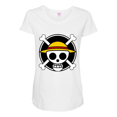 Pirate Anime Story Maternity Scoop Neck T-shirt Designed By Warning