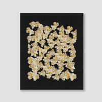 Popcorn Kernel Fun Food Foodie Costume Portrait Canvas Print | Artistshot