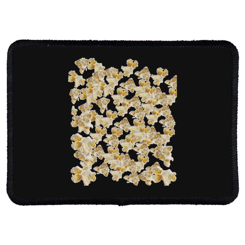 Popcorn Kernel Fun Food Foodie Costume Rectangle Patch | Artistshot