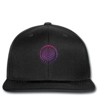 Hot Trend Moon Phases Flower Of Life Mandala Divine Geometry Astrology Printed Hat | Artistshot