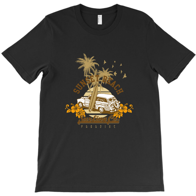 Sunset Beach T-shirt | Artistshot