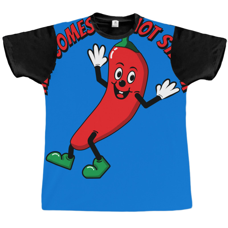 Here Comes The Hot Stepper Chilli Graphic T-shirt by nciridikkenl | Artistshot