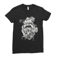 Trending Howl's Moving Castle-b5plw Ladies Fitted T-shirt | Artistshot