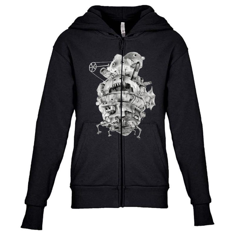 Trending Howl's Moving Castle-b5plw Youth Zipper Hoodie by Karyn Love | Artistshot