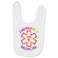 Tie Dye Emergency Medicine Doctor Nurse Er Medical Caduceus T Shirt Baby Bibs | Artistshot