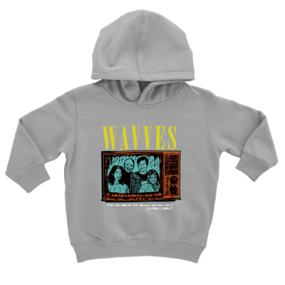 Wavves Group Band Toddler Hoodie Designed By Warning