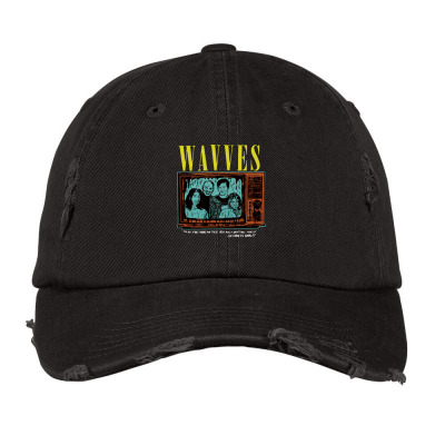 Wavves Group Band Vintage Cap Designed By Warning