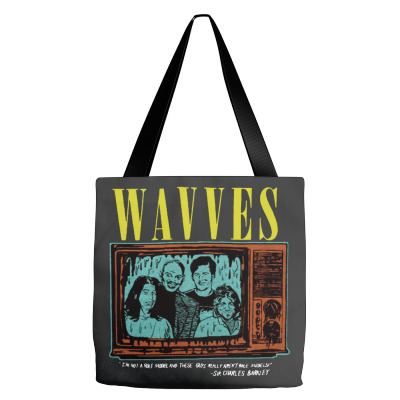Wavves Group Band Tote Bags Designed By Warning